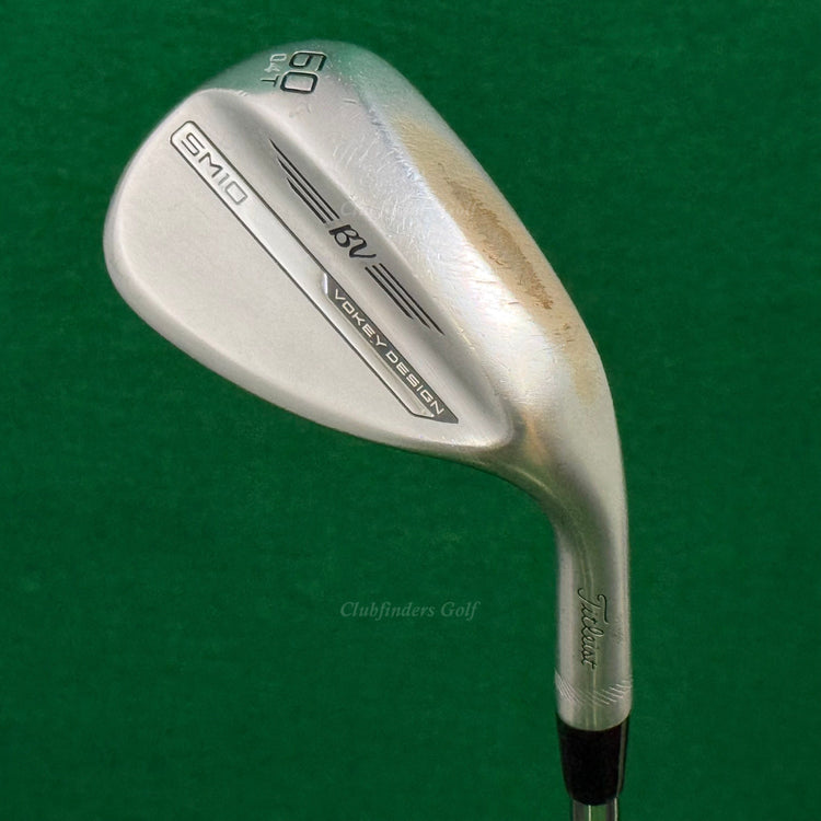 Titleist Vokey SM10 Chrome 60-4T 60° Lob Wedge Vokey Design Steel Wedge Flex