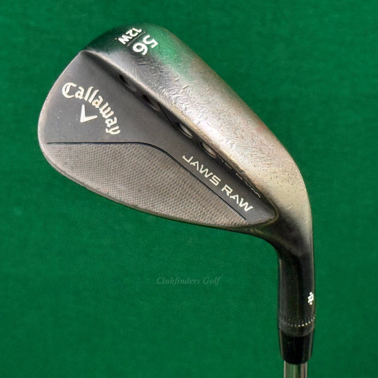 Callaway Jaws Raw Black Plasma 56-12W 56° Sand Wedge DG Spinner 115 TI Wedge