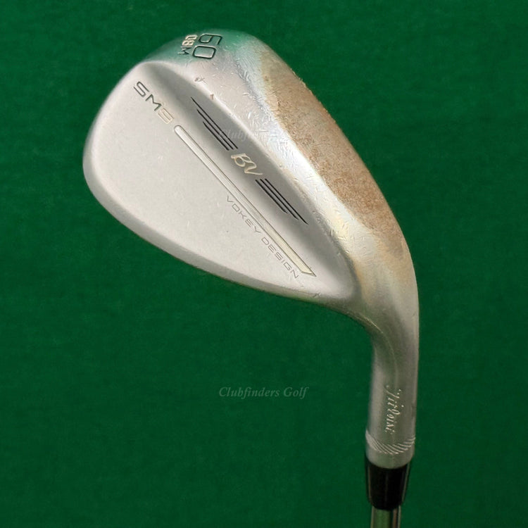 Titleist Vokey SM9 Chrome 60-8M 60° Lob Wedge Vokey Design Steel Wedge Flex