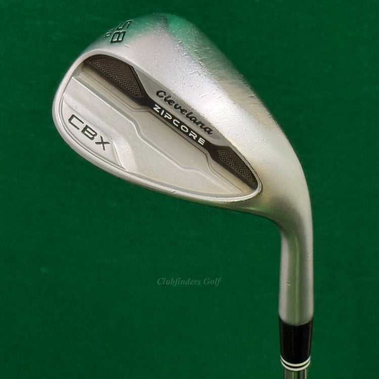 Cleveland CBX Zipcore Chrome 58-10 58° Lob Wedge DG 115 Spinner TI Wedge Flex