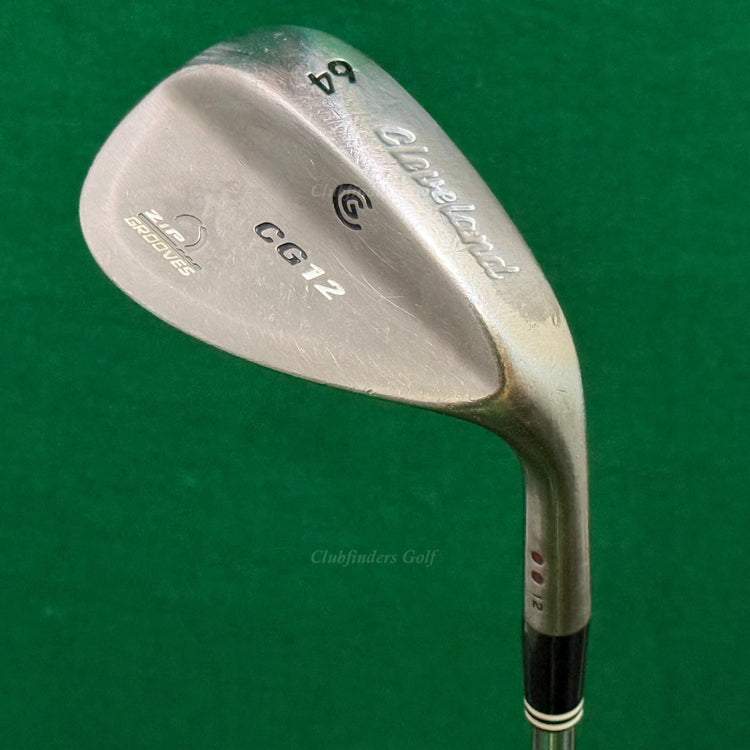 Cleveland CG12 Black Pearl 64-12 64° Lob Wedge XP 105 S300 Steel Stiff