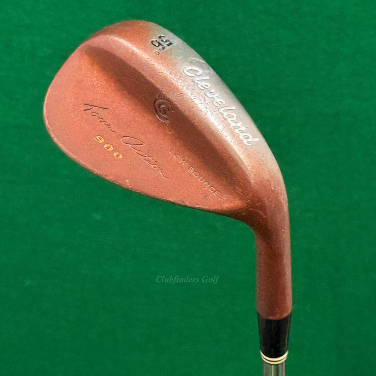 Cleveland Tour Action 900 Low Bounce Raw 56° Sand Wedge Stepped Steel Wedge Flex