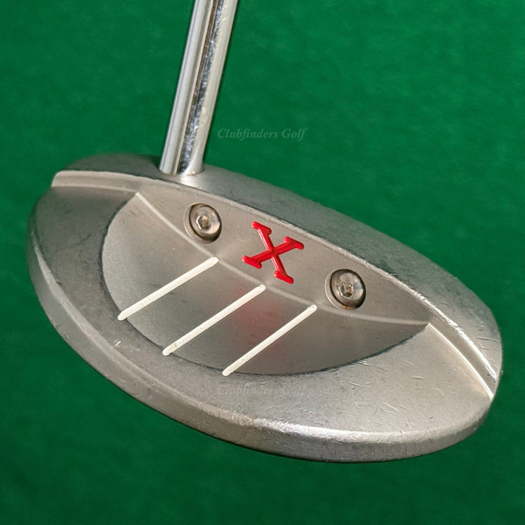 Scotty Cameron Red X 34" Single-Bend Mid-Mallet Putter Golf Club Titleist