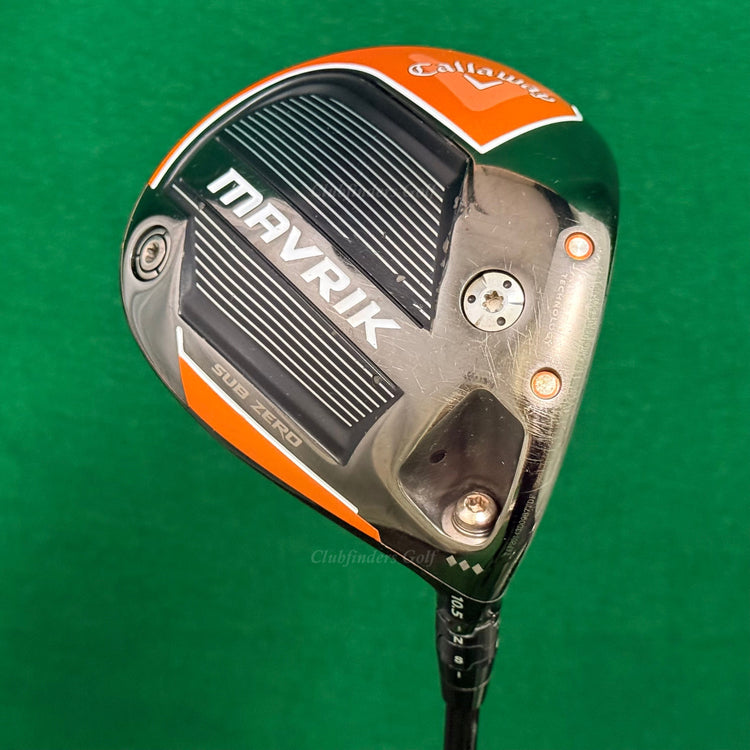 TOUR CERT, Callaway Mavrik Sub Zero TD 10.5° "TAF" Driver Kai'li 60S Stiff w/HC