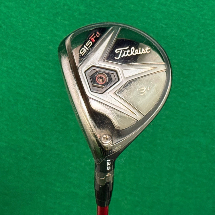 LH Titleist 915Fd 13.5° Fairway 3+ Wood Bassara Hi 50-A Graphite Seniors