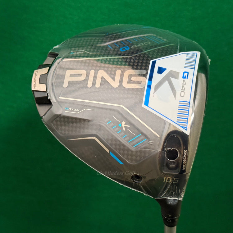 NEW Ping G440 K 10.5° Driver Fujikura Alta Quick 35 G Graphite Seniors w/ HC