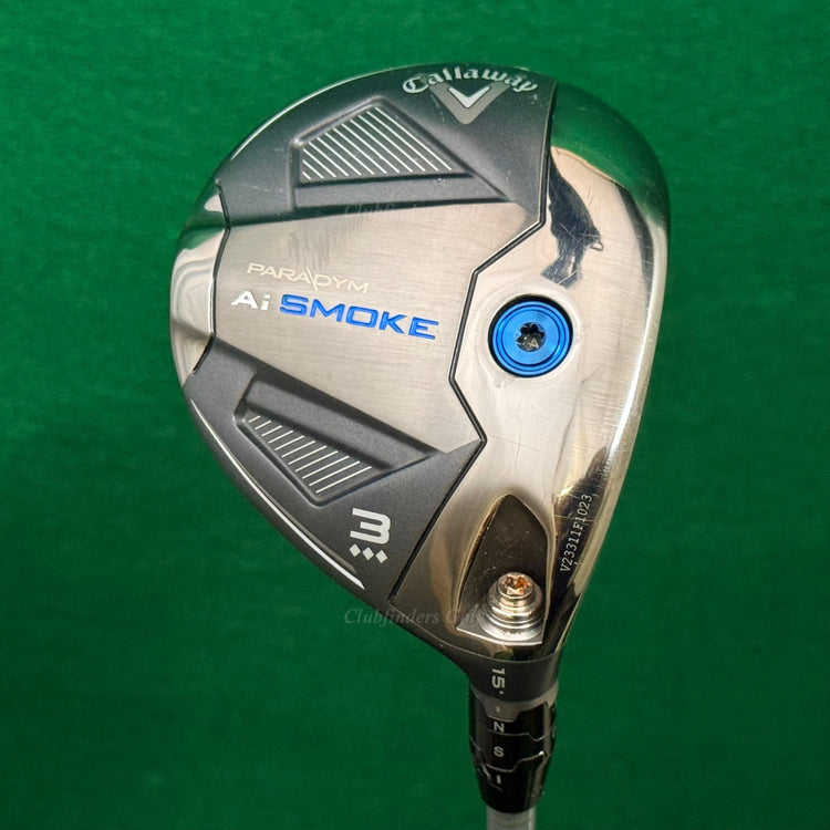 Callaway Paradym Ai Smoke Triple Diamond 15° Fairway Wood 3 Fujikura Pro Regular