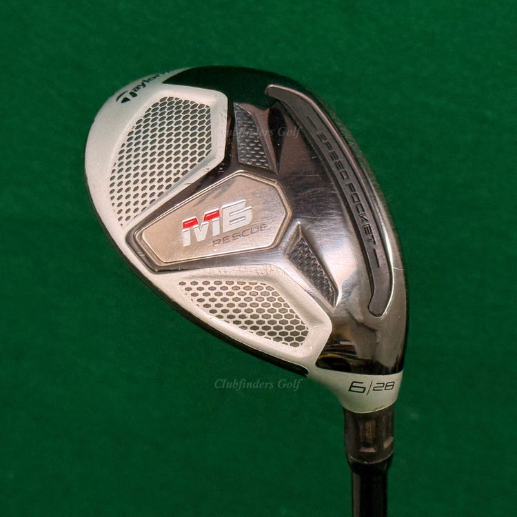 TaylorMade M6 Rescue 28° 6 Hybrid Tensei Blue AV Series 70HY-R Graphite Regular