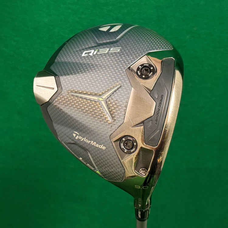 TaylorMade Qi35 LS 9° Driver Fujikura Air Speeder 50-S Graphite Stiff w/ HC