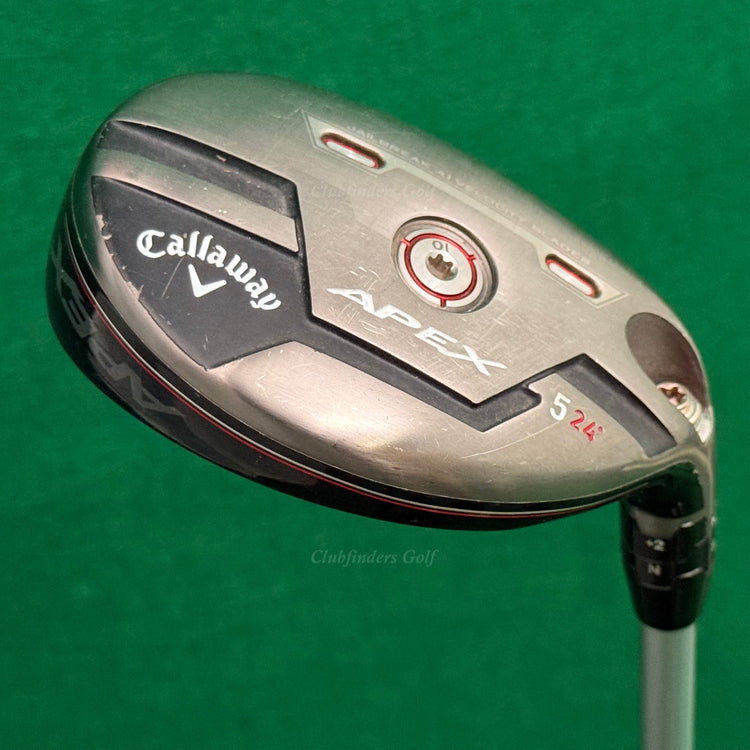 Callaway Apex 2021 24° 5 Hybrid Aldila Ascent 50-A Graphite Seniors