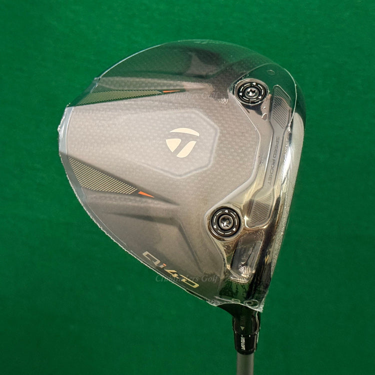 NEW TaylorMade Qi4D 9° Driver Fujikura Air Speeder 50-S Graphite Stiff w/HC
