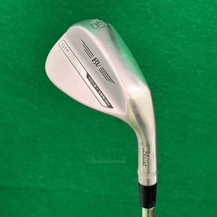 Titleist Vokey SM10 Chrome 50-8F 50° Gap Wedge Vokey Design Steel Wedge Flex