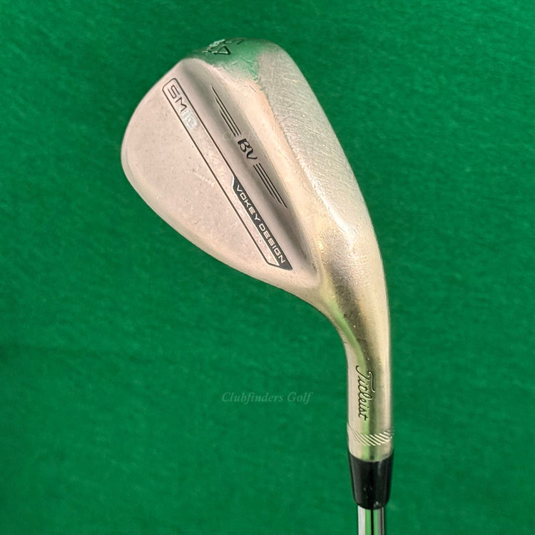 Titleist Vokey SM10 Nickle 54-8M 54° Sand Wedge Stepped Steel Wedge Flex