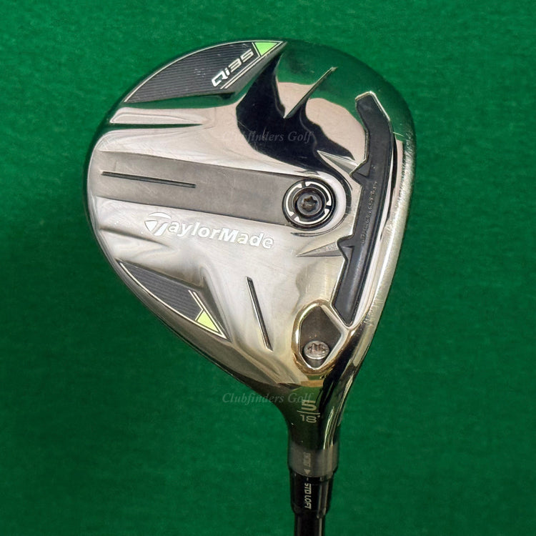 TaylorMade Qi35 18° Fairway Wood 5 Mitsubishi Tensei Orange CK Series 70 Regular
