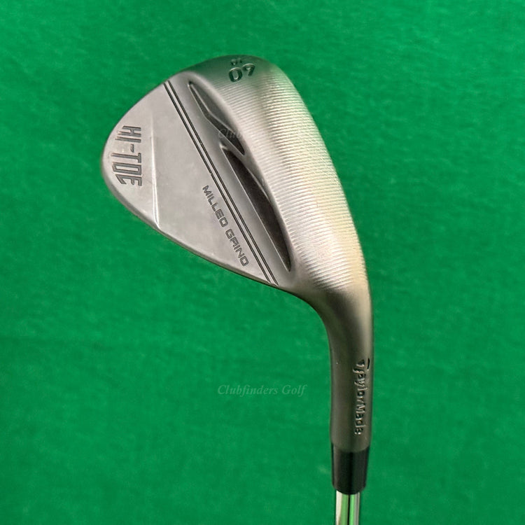 TaylorMade Milled Grind Hi-Toe 3 Black 60-10 60° Lob Wedge DG TI S400 Wedge Flex