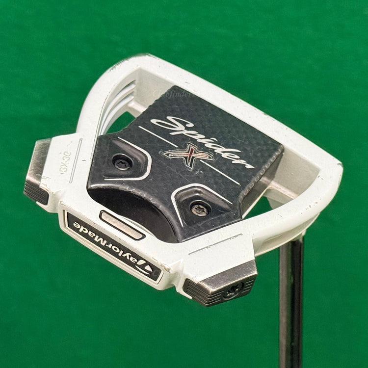 TaylorMade Spider X SX-32 #3 Chalk/White 34" Slant-Neck Putter w/ Super Stroke