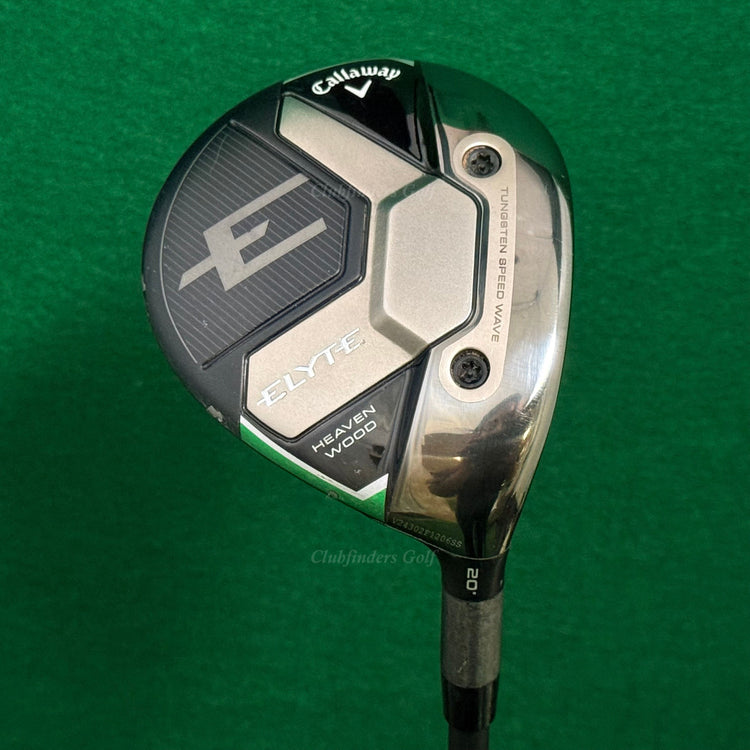 Callaway ELYTE 20° Fairway HeavenWood Vanquish 4-R2 Graphite Seniors w/HC