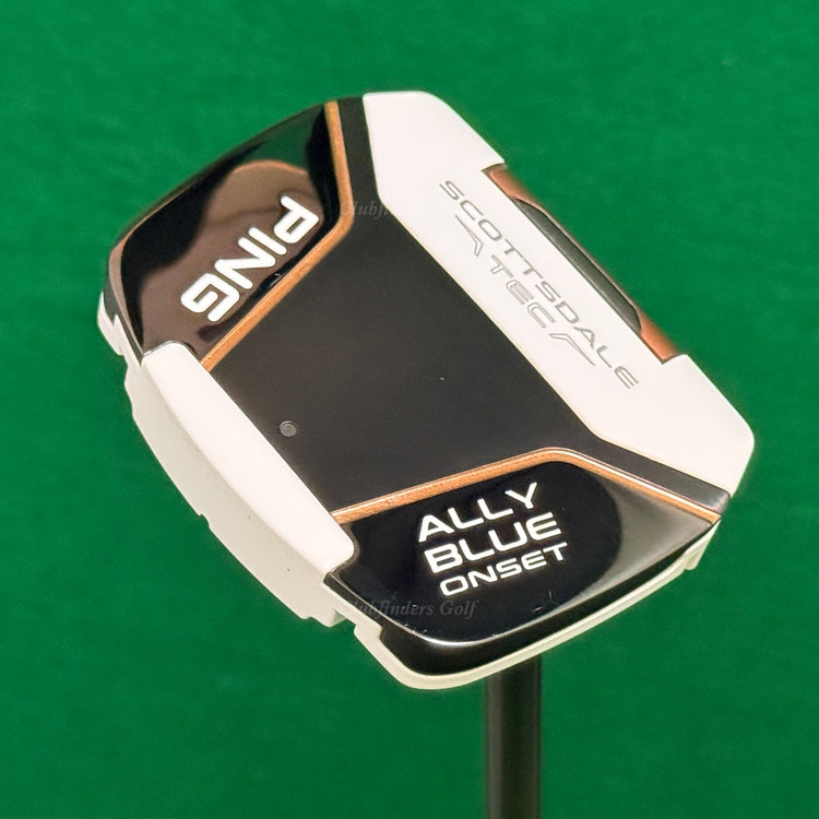 Ping Scottsdale TEC ALLY BLUE ONSET 34" CS Putter w/ Super Stroke & HC