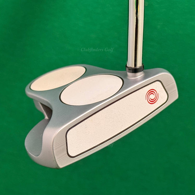 Odyssey White Hot OG 2-Ball 35" Double-Bend Putter W/ Stroke Lab & HC
