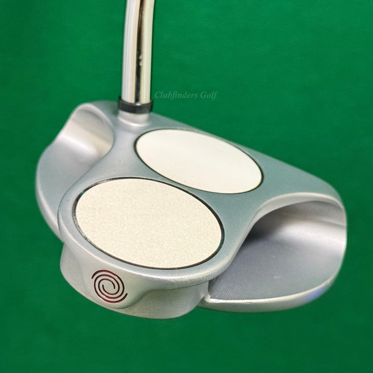 Odyssey White Hot OG 2-Ball 35" Double-Bend Putter W/ Stroke Lab & HC