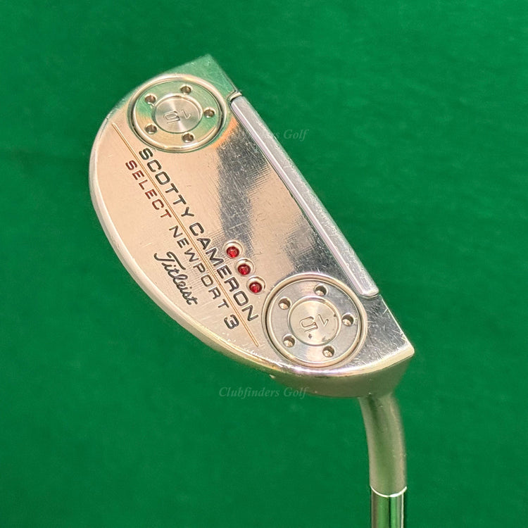 Scotty Cameron 2018 Select Newport 3 34" Heel-Shafted Mid-Mallet Putter Titleist