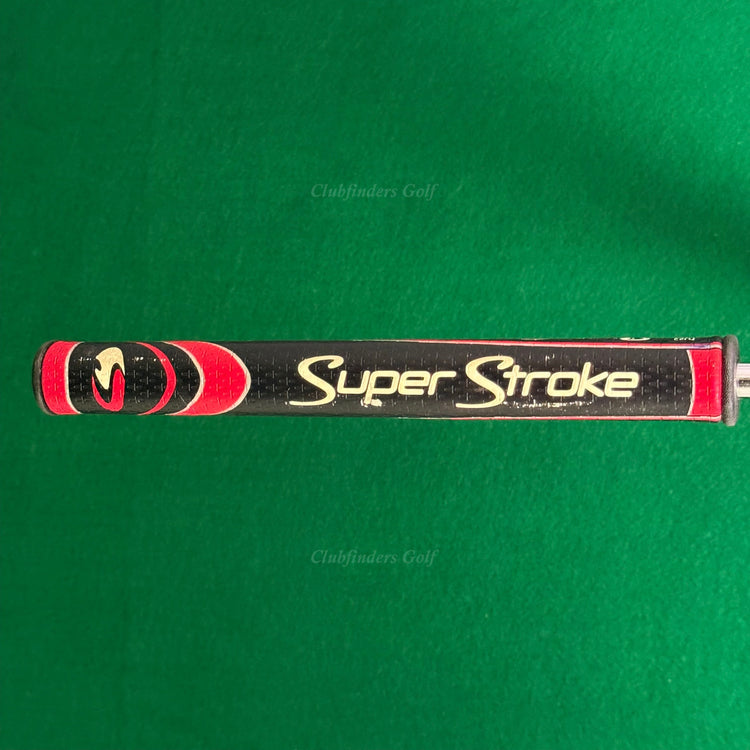 Odyssey White Steel #1 Plumbers-Neck 34" Blade Putter Golf Club w/Super Stroke
