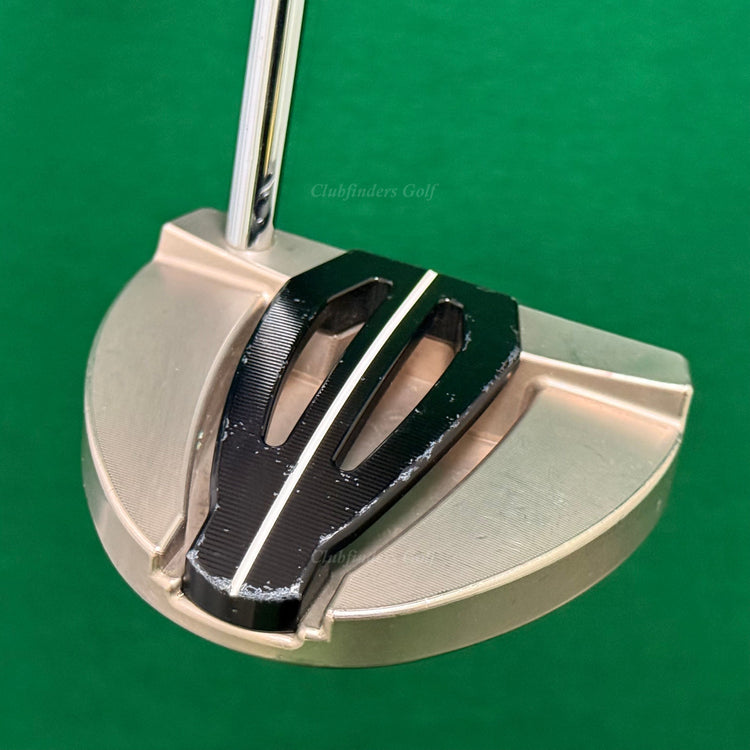 Ping Nome Black Dot 355 34" Single-Bend Mallet Putter Golf Club w/ Super Stroke