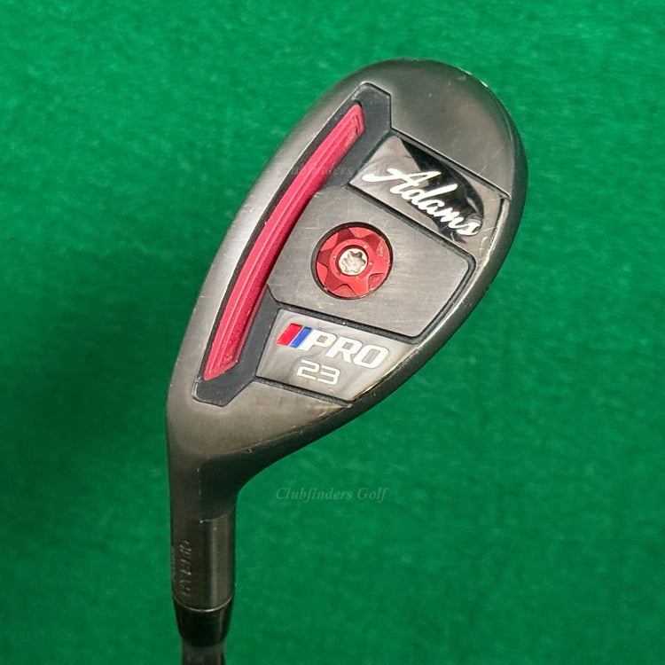 LH Adams Pro 23° Hybrid Aldila Tour Red ATX75H-S Graphite Stiff w/HC
