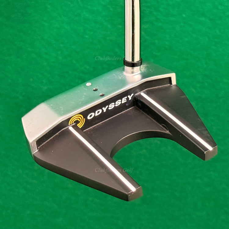 LH Odyssey Stroke Lab Seven 35" Double-Bend Putter Golf Club W/ Headcover