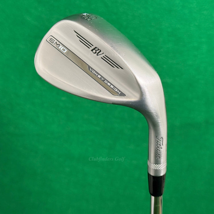 Titleist Vokey SM10 Chrome 58-14K 58° Lob Wedge Vokey Design Steel Wedge Flex