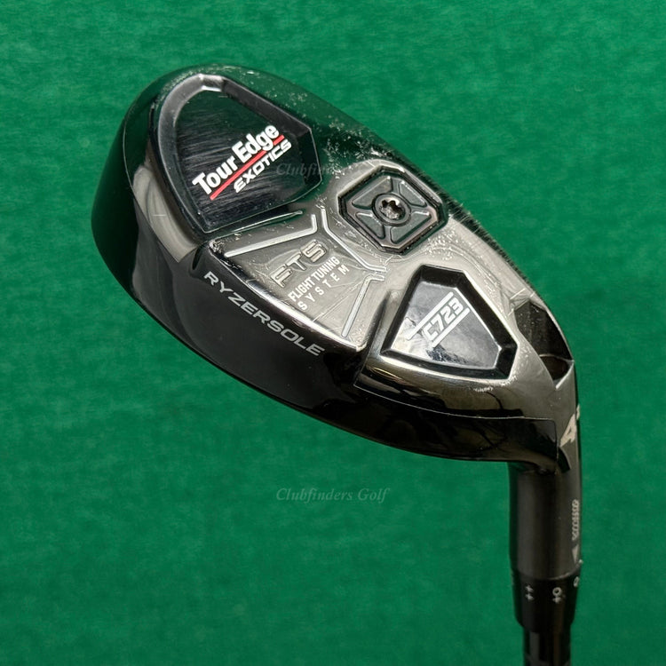 Tour Edge Exotics C723 21° 4 Hybrid Fujikura Fit-On Max 76HB-S Graphite Stiff