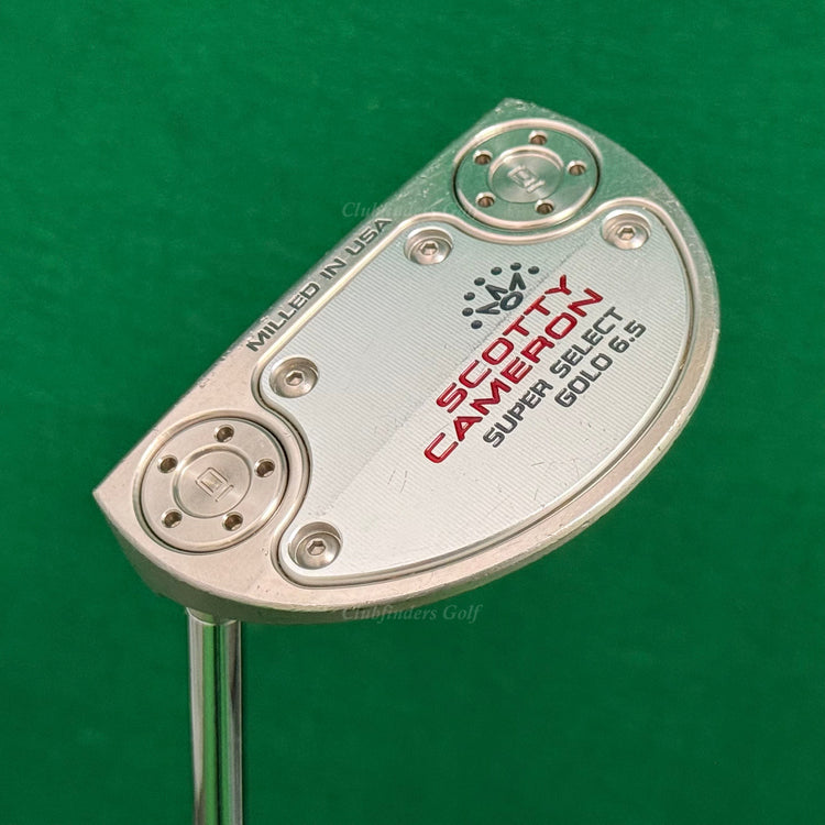 LH Scotty Cameron 2023 Super Select GOLO 6.5 35" Slant-Neck Mallet Putter w/ HC