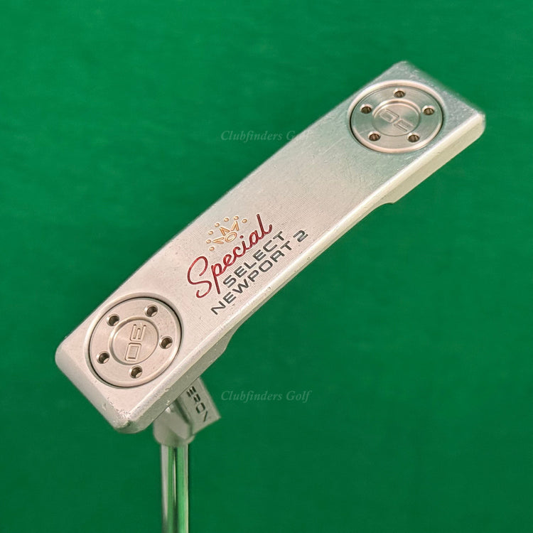 LH Scotty Cameron 2022 Special Select Newport 2 35" L-Neck Putter w/ HC