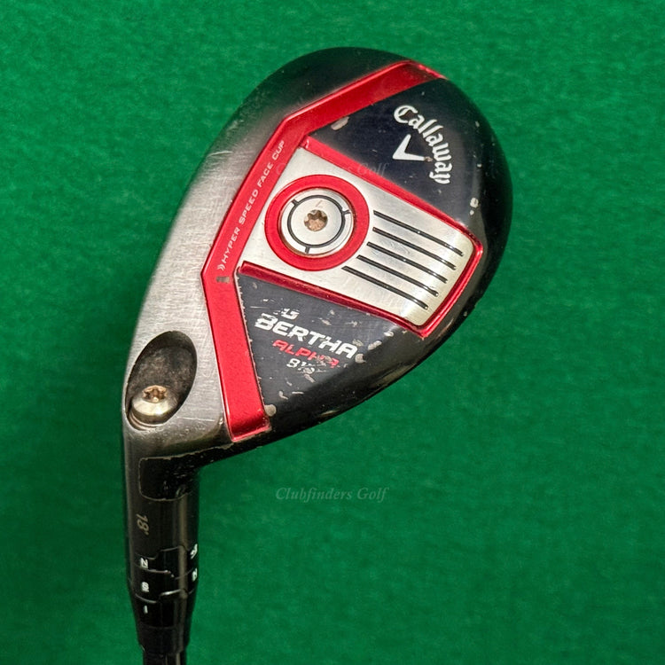 LH Callaway Big Bertha Alpha 815 18° Hybrid Ventus TR Red HB 5-A Seniors