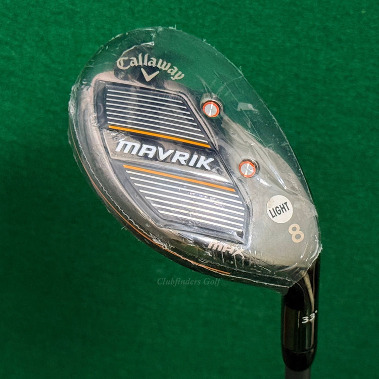 NEW! Callaway Mavrik Max 33° 8 Hybrid Project X Catalyst 55 5.0 Graphite Seniors