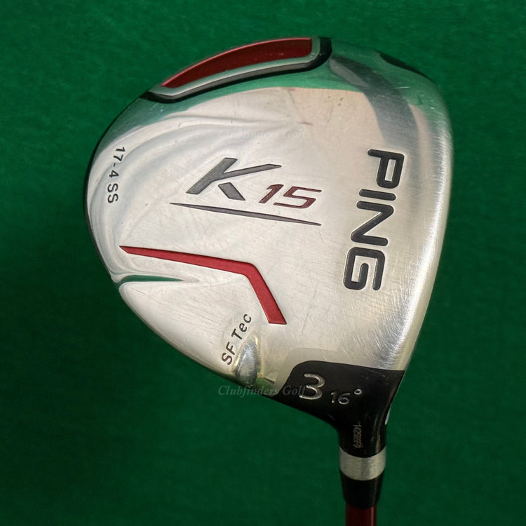 Ping K15 SF Tec 16° Fairway Wood 3 Ping TFC 189 Tour Graphite Extra Stiff