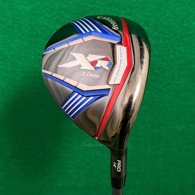 Callaway XR Pro 14° 3 Deep Fairway Wood Project X LZ16 6.0 Graphite Stiff