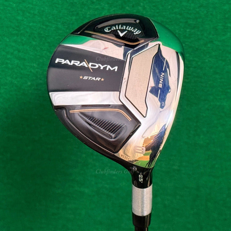 Callaway Paradym Star 25° Fairway Wood 9 Fujikura Air Speeder 40 Regular