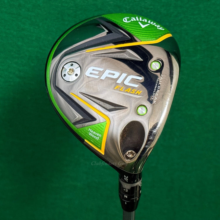 Callaway EPIC Flash 20° Heaven Wood Fairway Wood Denali Blue 60G 6.0 Stiff