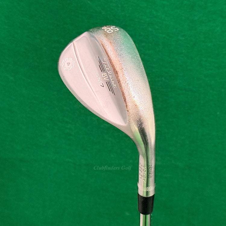 Titleist Vokey SM7 Chrome 58-10S 58° Lob Wedge Vokey Design Steel Wedge Flex