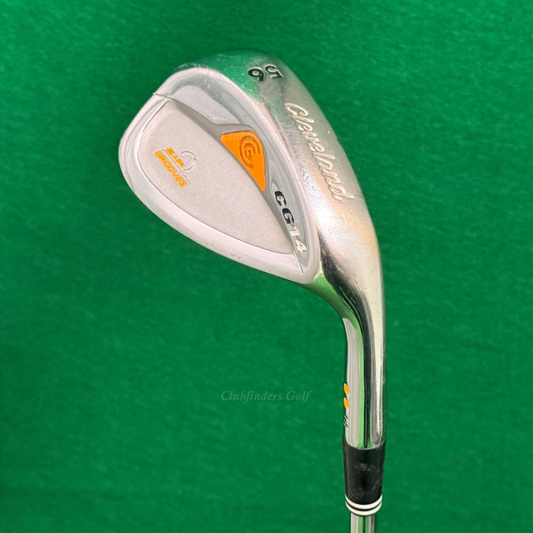 Cleveland CG14 Zip Grooves 56-14 56° Sand Wedge Cleveland Traction Wedge Flex