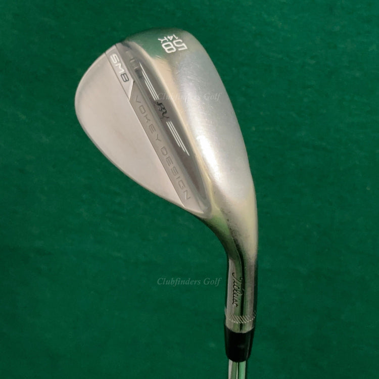 Titleist Vokey SM8 Brushed Steel 58-14K 58° Lob Wedge KBS Tour Steel Regular