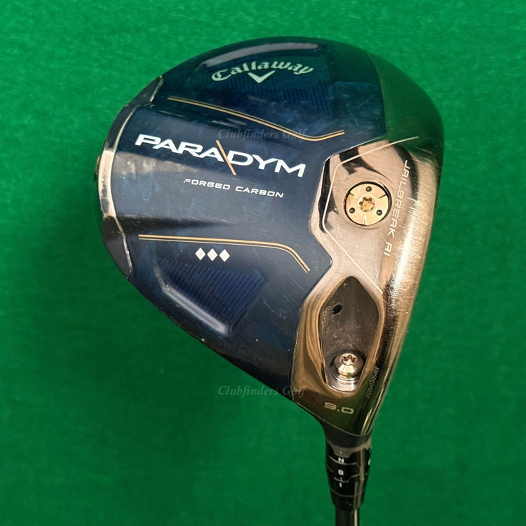Callaway Paradym Triple Diamond 9° Driver UST Mamiya LINQ 6F5 Extra Stiff