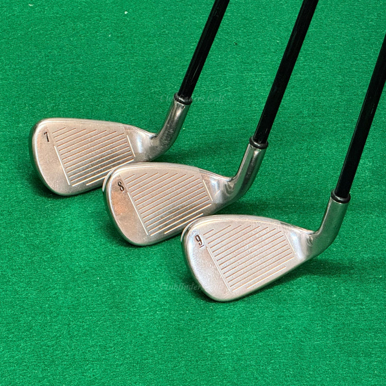 Callaway X-22 4-PW Iron Set Factory Mid-Kick 75g Graphite Regular