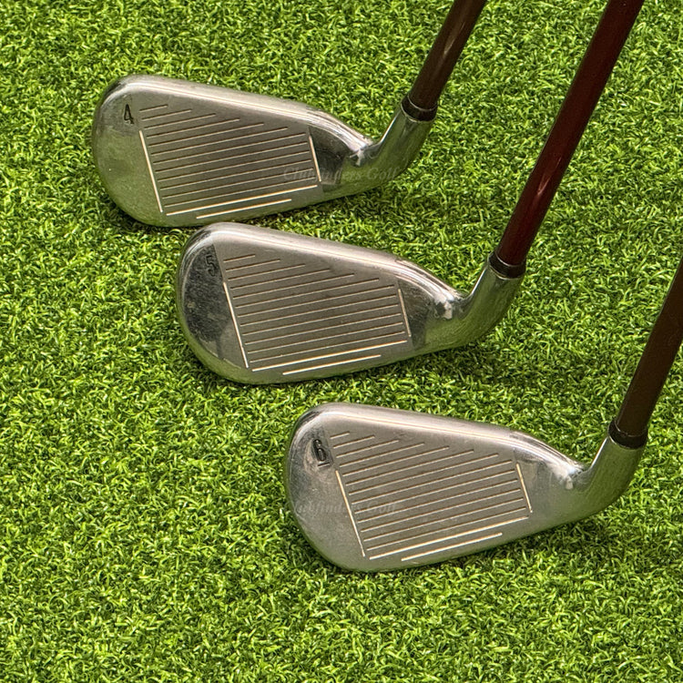 Lady Callaway Big Bertha Gems 4-10,GW Iron Set UST Mamiya iRoD Graphite