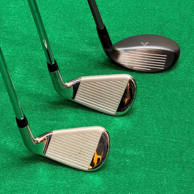 LH Callaway Edge 5H, 6-SW Iron Set Callaway Edge Steel/Graphite Regular w/HC