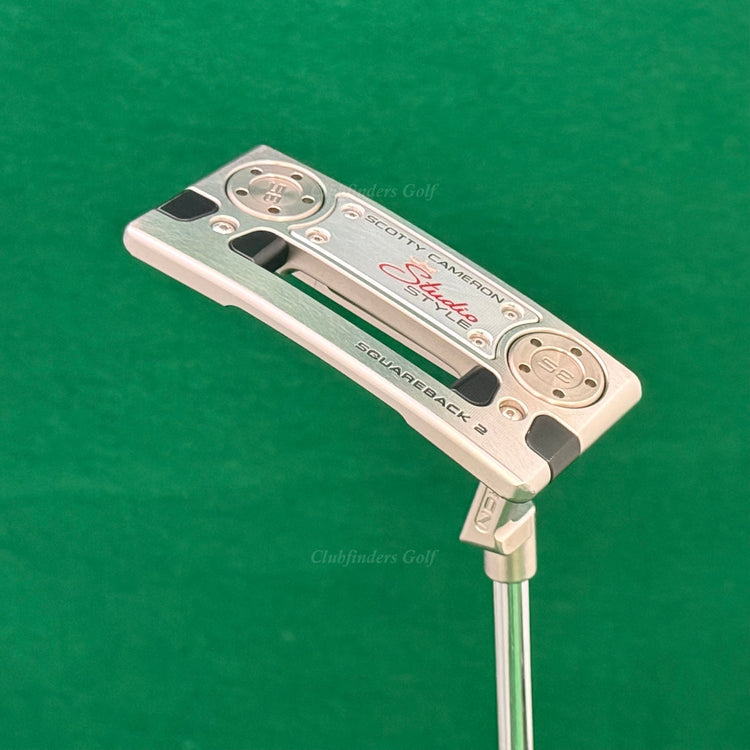 Scotty Cameron Studio Style 2025 Squareback 2 Long Design 38" Putter w/ HC