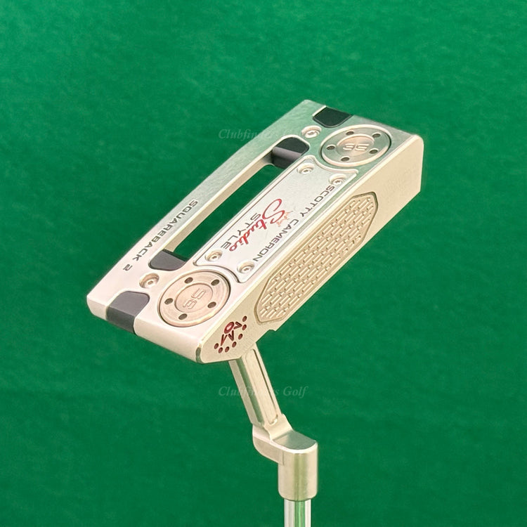 Scotty Cameron Studio Style 2025 Squareback 2 Long Design 38" Putter w/ HC