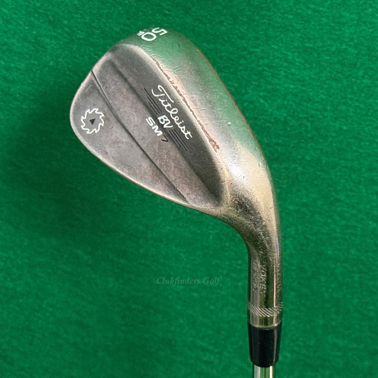 Titleist Vokey SM7 Brushed 50-8F 50° Gap Wedge Dynamic Gold S200 Steel Stiff