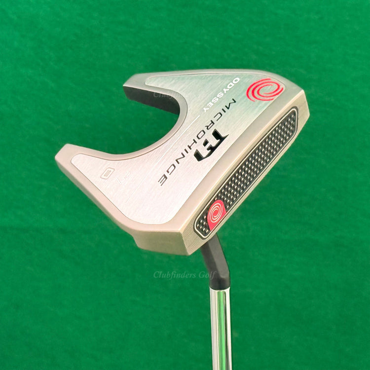 Odyssey '24 Microhinge #7 S 34" Slant-Neck Mallet Putter Golf Club w/ HC